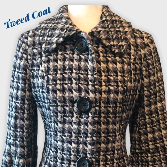 💕Host Pick💕Jessica Simpson Tweed Coat - Picture 2 of 6